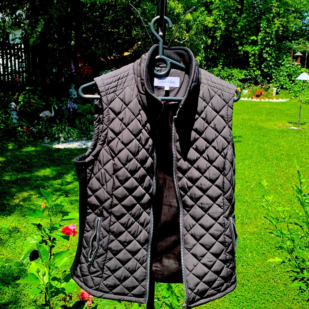 Beautiful CK lightly padded vest